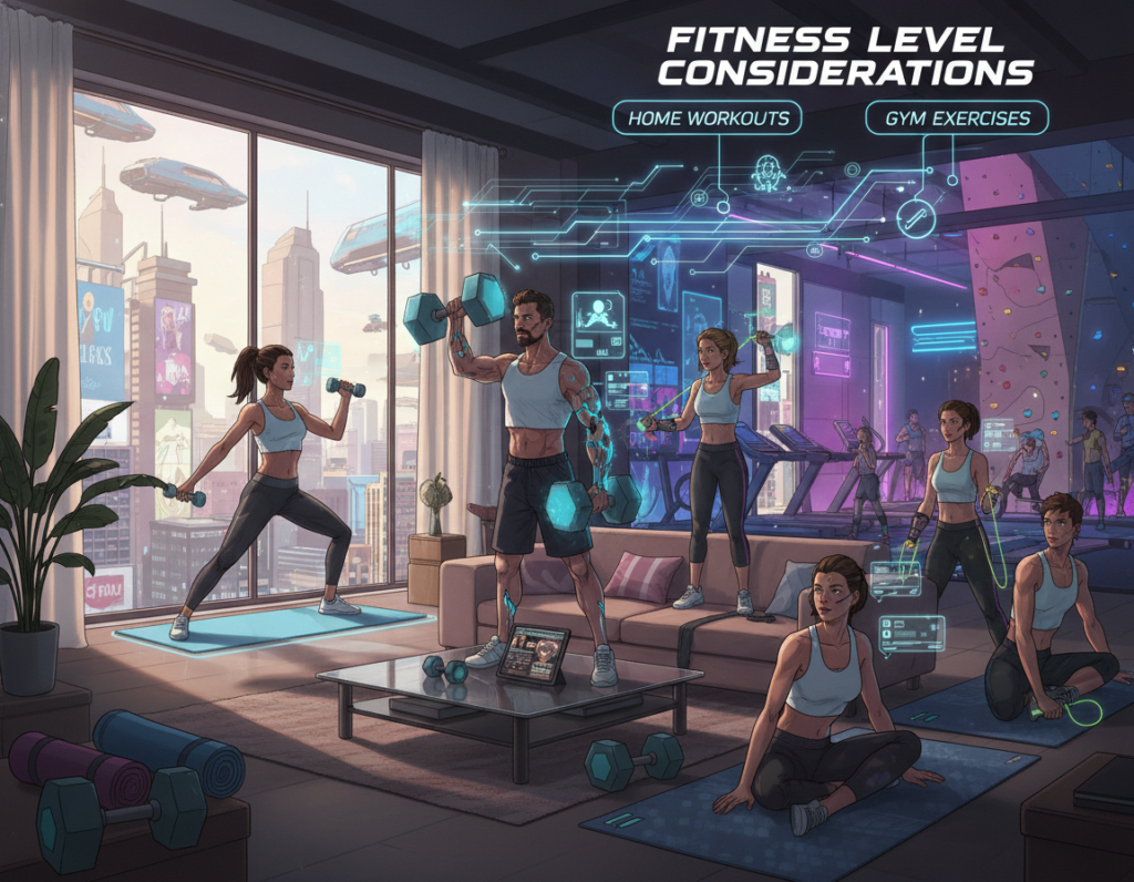fitness level considerations